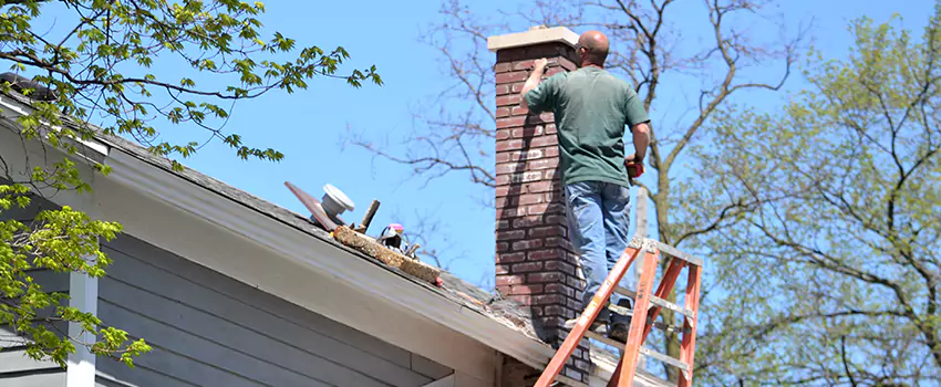 Vinyl and PVC Chimney Flashing Installation in Cookeville, TN