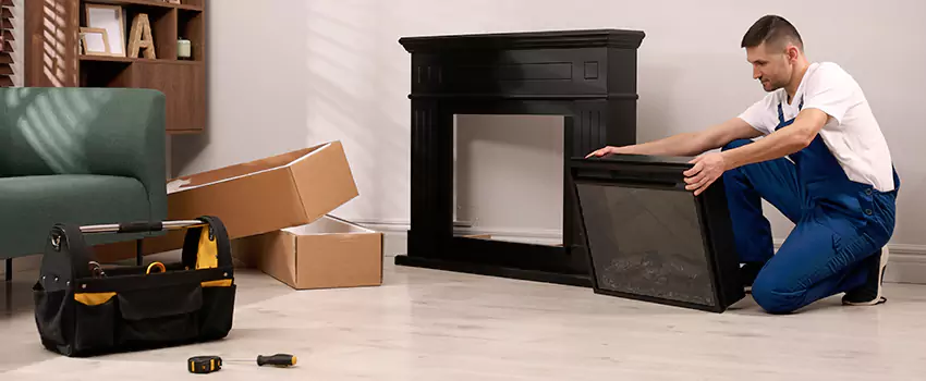 Old Rusted Metal Fireplace Repair And Replacement in Cookeville, TN
