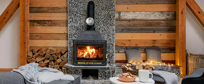 Thelin Hearth Products Direct Vent Gas Stove Fireplace Inspection in Cookeville, Tennessee